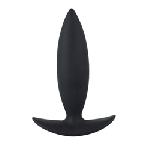 Zwarte slanke buttplug