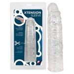 Verlengende Penis Sleeve - Transparant