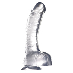 Dildo Luxy 7,5 - Transparant