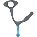 OptiMALE Duo Cockring & Prostaatmassager - Grijs