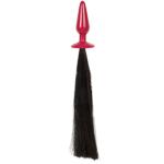 Pony Play Buttplug medium - rood