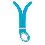 G-Vibe 2 vibrator met 2 uiteinden - blauw