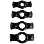 TitanMen Penis Ring Set - Black