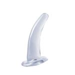 His and Hers G-Spot Dildo - Transparant