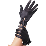 Handschoenen Met Strik - Zwart
