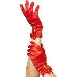 Handschoenen Met Strik - Rood