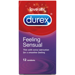 Durex Feeling Sensual Condooms 12 Condooms