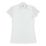 Shirt Met Kanten Mouwtjes - Wit