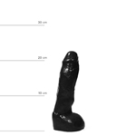 Realistische Dildo 22 cm - Zwart