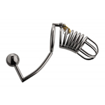 Condemned Peniskooi Met Verwijderbare Dilator En Plug