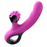 G-Spin Vibrator Met Draaiende Clitorisstimulator