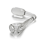 ASS-X Cockring Met Buttplug - Transparant
