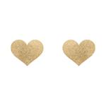 Flash Heart Tepelstickers - Goud