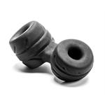 SilaSkin Cock & Ball Ring - Zwart