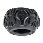Tribal Son Ram Ring - Zwart