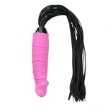 Dildo Met Flogger - Roze