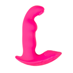 Dynamic Duke Geribbelde Prostaat Vibrator - Roze