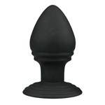 Black Angus Zwarte Buttplug Met Zuignap