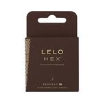 LELO HEX Respect XL - 3 Condooms