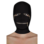 BDSM masker met ritsjes over de ogen en mond