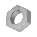 Silver Hex Heavy Duty Cock Ring and Ball Stretcher