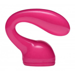 Roze G-spot/P-spot opzetstuk wandvibrator