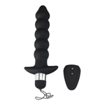 Draadloze vibrerende kralen anaalplug met afstandsbediening
