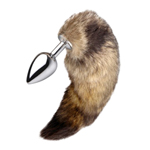 XL Butt Plug met Vossenstaart