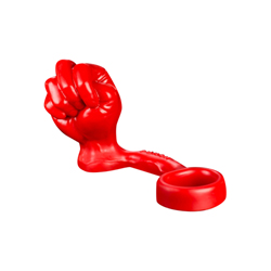 Punch Cockring met Vuist Anaalplug Oxballs
