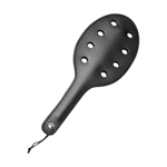 Strict Leather Rounded Paddle with Holes